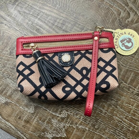 Spartina 449 Daufuskei Island Tassel Wristlet, NWT - Picture 1 of 10